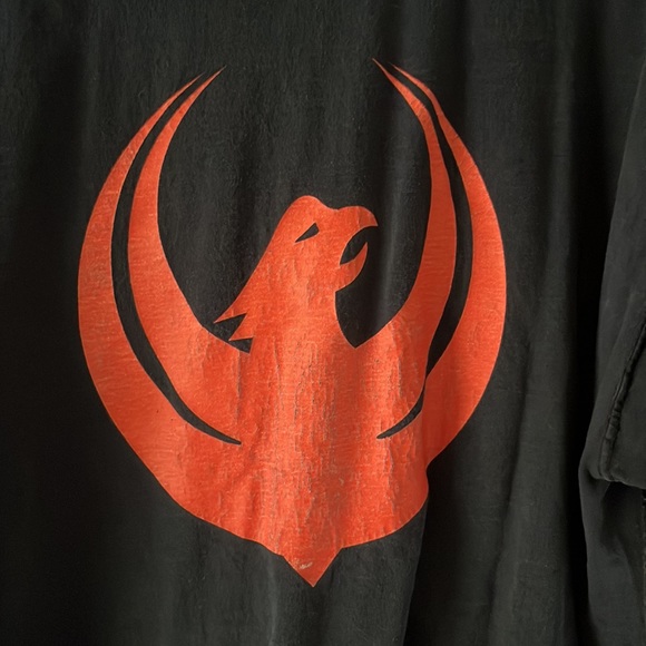 Black Iron Phoenix Short Sleeve Mens Tee, Size XL - Picture 7 of 7